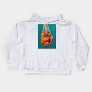 Caught oranges Kids Hoodie